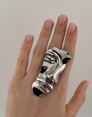 Кольцо в стилистике Schiaparelli HALF FACE