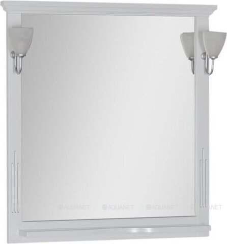 Aquanet 182016 Компл.2 - Зеркало Тулуза 95 цв.белый (182016)