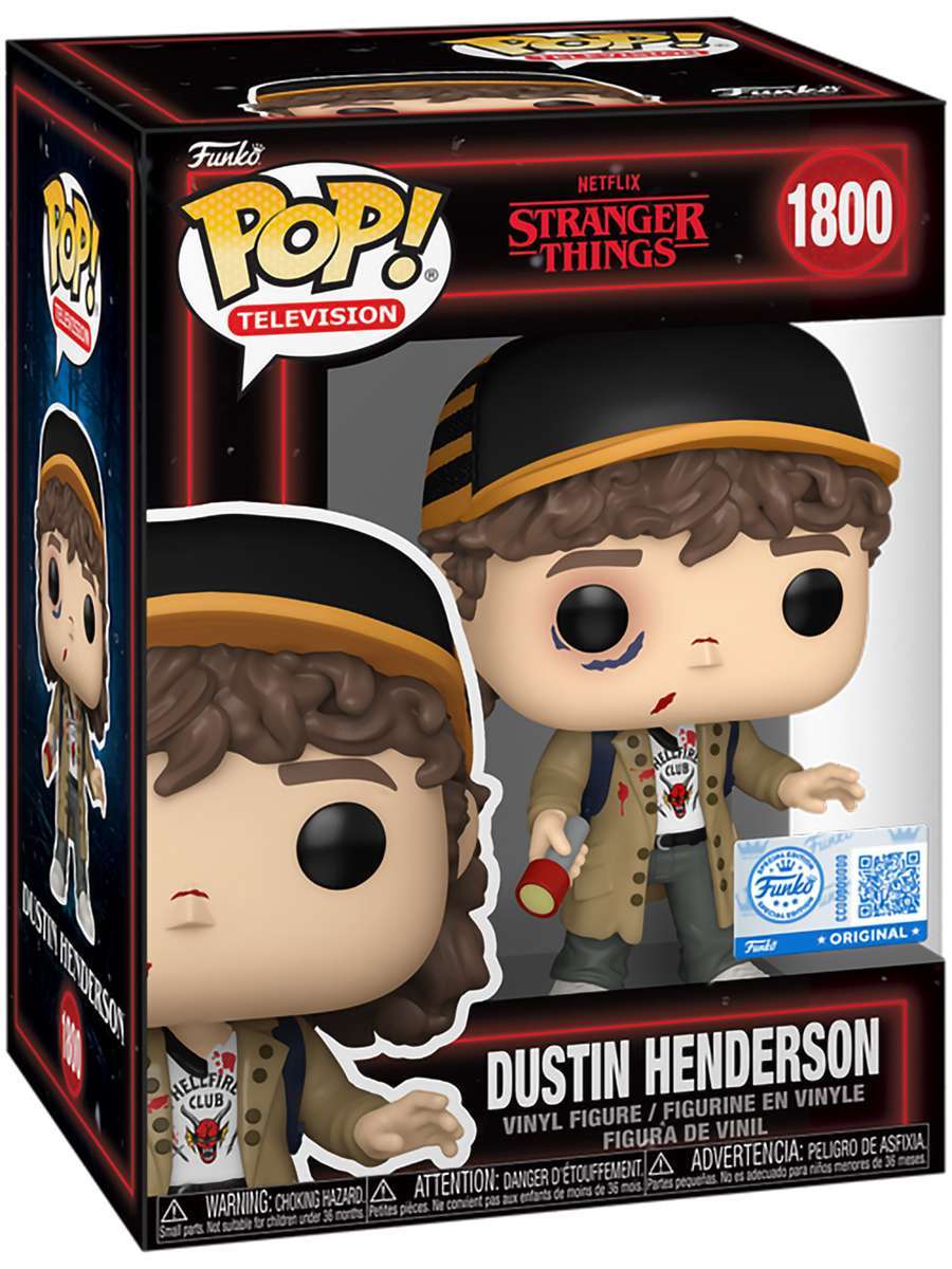 FUNKO POP ストレンジャー シングス DUSTIN Фигурка Funko POP! Stranger Things: Dustin (804) – купить по