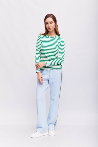 Marc Cain Sports Лонгслив хлопковый в полоски