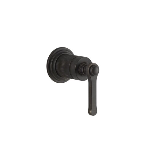 Gessi 65131#187 Venti20 Смеситель встраиваемый, однорычажный, внешняя часть, цвет: Aged Bronze