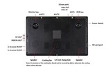 FPV монитор Hawkeye Captain X 10.2", 1024*600, 3in1 1.2G 3.3G 4.9G 5.8G 6G, 240CH (8*3 DIY channel), AV IN, DVR, tracking mode