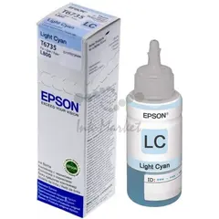 Оригинальные чернила Epson 673 EcoTank Ink Light Cyan 70 ml C13T673598 (C13T67354A) — фото 4