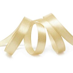 Лента атласная 12 мм шампань
