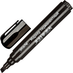 Маркер перманентный Attache черный (толщина линии 1.5-3 мм)