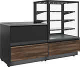фото 6 Витрина кондитерская POLUS KC70 VV 1,3-1 STANDARD 0102-0109 (ВХСв-1,3д Carboma Cube Люкс) на profcook.ru