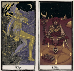 Cthulhu Dark Arts Tarot. Темное Таро Ктулху