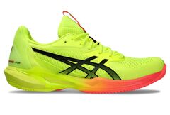 Женские теннисные кроссовки Asics Solution Speed FF 3 Clay Paris - Yellow