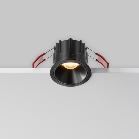 Встраиваемый светильник Maytoni Alfa led DL043-01-10W2.7K-RD-B