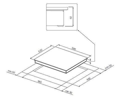 Индукционная варочная поверхность Graude IK 60.1 F