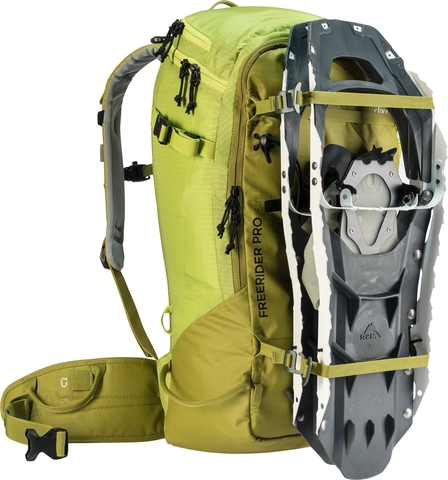 Картинка рюкзак для сноуборда Deuter freerider pro 34+ moss-citrus - 9