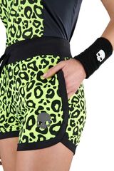 Женские теннисные шорты Hydrogen Panther Tech Shorts - fluo yellow