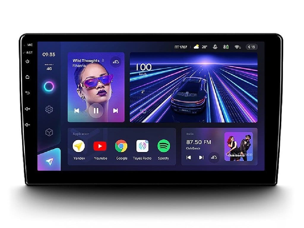 Магнитола Teyes CC3 Android 10 4/32GB QLED DSP 4G модель CC3-432 купить в  CarraBass.ru