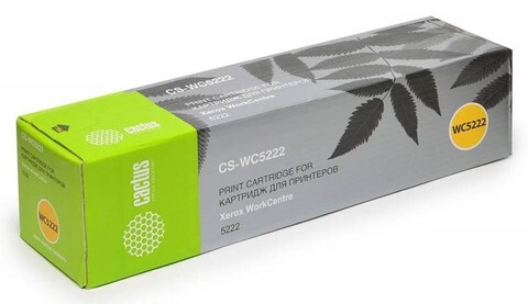 Картридж лазерный Cactus CS-WC5222 106R01413 черный (20000стр.) для Xerox WorkCentre 5222