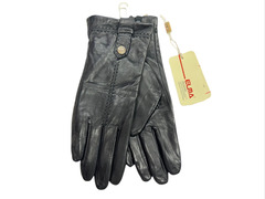 Перчатки.Женские.Материал верха: Кожаные люкс качества.Подклад: Плюш-флис.В упаковке 5 шт.