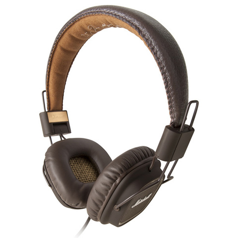 Auricular Marshall Major Ii Bluetooth Marron Clasico