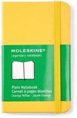 Moleskine Orange Yellow XS Plain Notebook