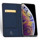 Чехол книжка-подставка Dux Ducis с магнитом для Huawei Y7 2019 (Темно-синий)