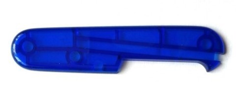 Задняя накладка для ножа Victorinox 84 мм. со штопором (C.2602.4) цвет синий полупрозрачный