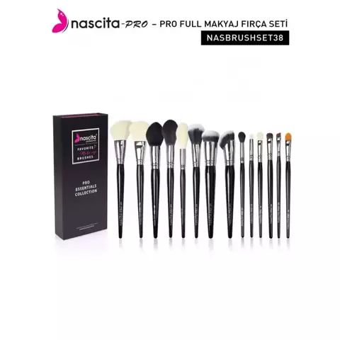 Nascita Professional NASCITA PRO - FULL MAKE-UP BRUSH SET (14 PCS) NASBRUSHSET38