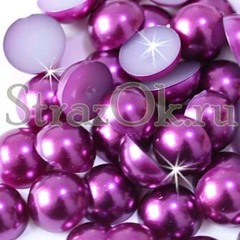 Купите полубусины Amethyst фиолетовые в интернет-магазине StrazOK.ru