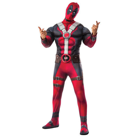 Дэдпул костюм с мускулами — Deadpool Costume