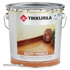 ТИККУРИЛА Валтти алкидное масло для наружных деревянных поверхностей (2,7л)