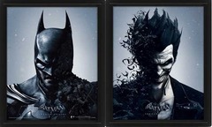 3D Постер Batman Arkham Origins: Batman/Joker