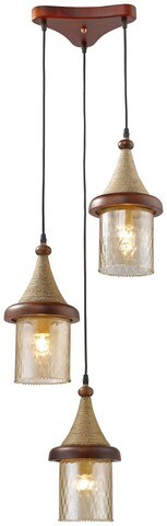 Светильник подвесной Velante Wooden 564-706-03