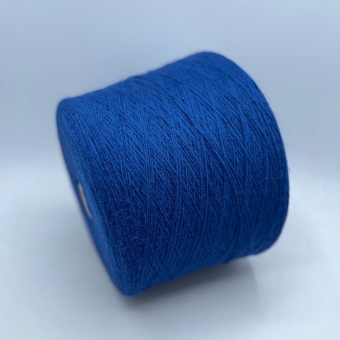 Бобинная пряжа (пр.Италия), art-Blues, 700/100гр. 50% меринос 50% акрил , цвет-Синий, арт-24682