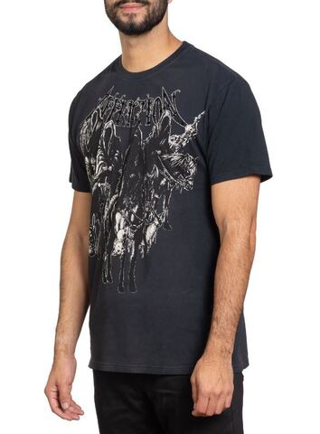 Affliction | Футболка мужская BLACK NIGHT Black A26366 слева