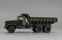 KRAZ-222B dump 1963-1966 khaki 1:43 Nash Avtoprom