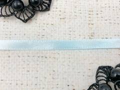 Лента атласная, ш. 0,5 см, светлый-ментол