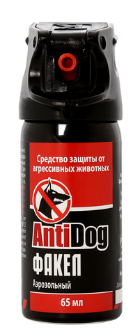 Распылитель баллончик AntiDog Факел, 65 мл