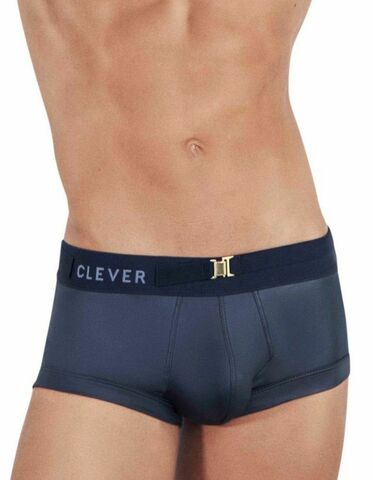 Черные мужские трусы-хипсы с декоративным пояском Misty Trunks - Clever Masculine Underwear 146411