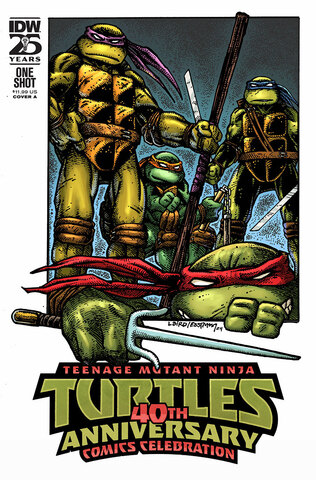 Teenage Mutant Ninja Turtles 40th Anniversary Comics Celebration #1 (Cover A) (ПРЕДЗАКАЗ!)