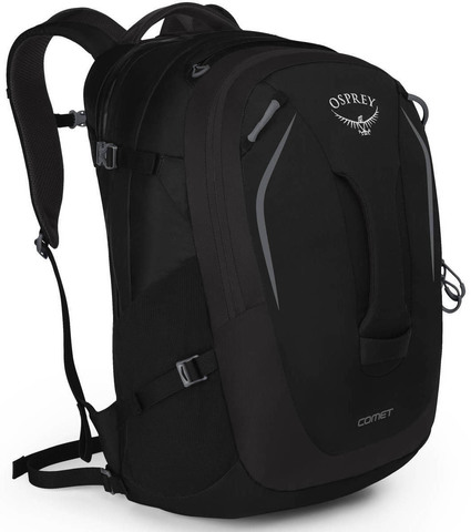 Картинка рюкзак для ноутбука Osprey comet 30 Black - 1