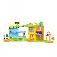 Большой Гараж Dolu с треком 2 уровня DL_5154