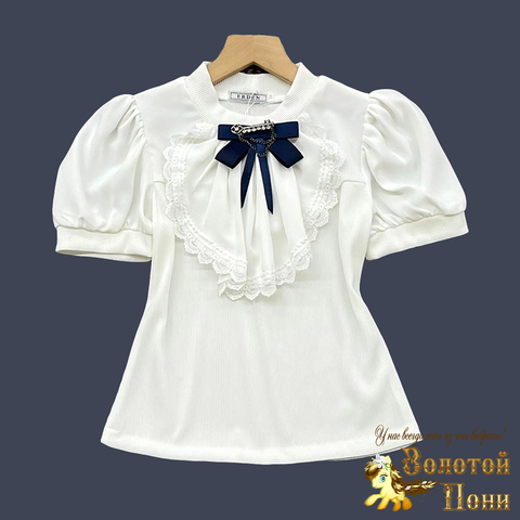 Блуза девочке (8-11) 240514-G2099