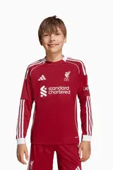 Футболка с длинными рукавами adidas Liverpool FC 25/26 Home Junior - красный