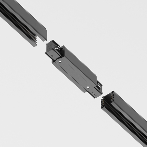 Соединитель прямой для трёхфазного шинопровода Maytoni TRA005C-31B