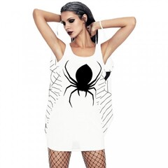 Платье «паук» размер S, белое
