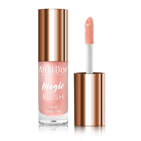 Alvin d'or AD-48 Румяна-тинт жидкие для лица  Magic blush liquid тон 02 canna/светло-розовый