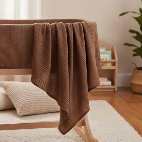 Пеленка муслин "Молочный шоколад"