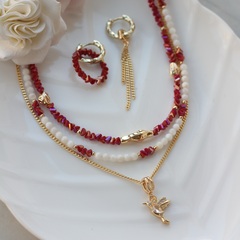 Набор для создания колье, чокера, цепочки и серег (в золотом цвете) НАБ007(м)