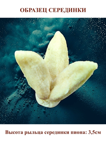 Вайнер силиконовый серединка Пиона 6х6см