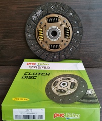 ДИСК СЦЕПЛЕНИЯ NEXIA, LANOS, CHANCE 1,5 PHC VALEO 96129618/16323/27170/DW-07  200мм (зелёная уп, Корея)