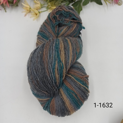 Дундага 6/1 шерсть секционного окрашивания 01-1632 420м/100гр