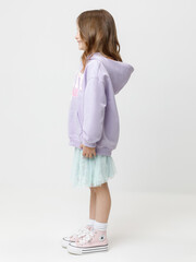 джемпер  для девочки  КР 302676/пастельно-лиловый