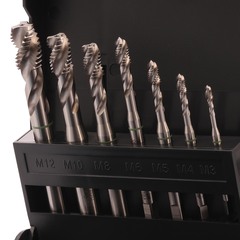 Набор метчиков машинных M3 -M12 HSSE DIN371/376 (Винт., C/2,5P, R39) 7пр Volkel 47863